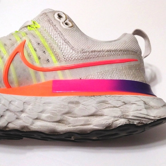Nike React Infinity 2 Flyknit Women's Running Sneakers US 7.5 Athletic Shoes - Picture 12 of 14